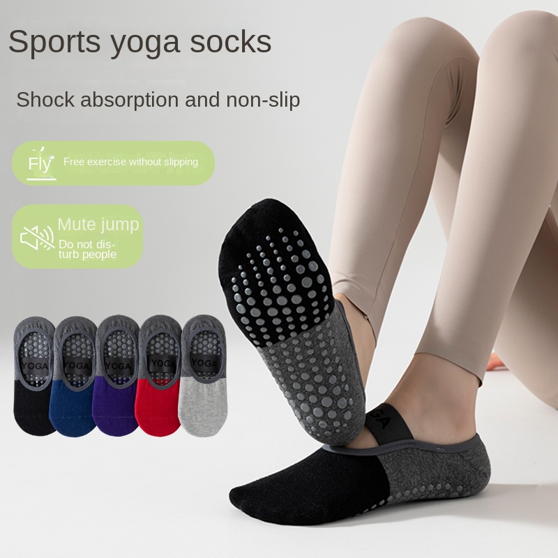 Pilates & Yoga Unleashed Studio Tuckahoe - 5 pairs Cross-Border Professional Yoga Socks,