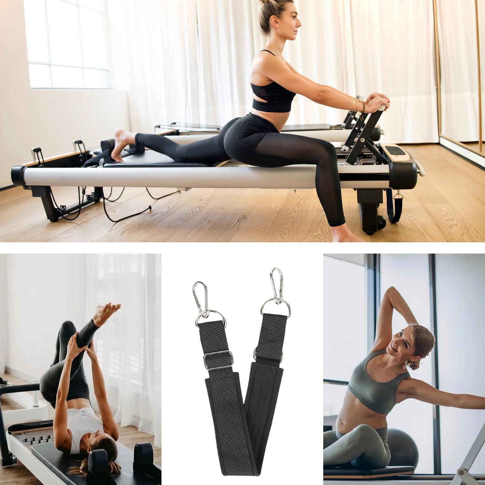 Pilates & Yoga Unleashed Studio Tuckahoe - Pilates Footstrap Thickened Adjustable Non-Slip Heavy-Duty