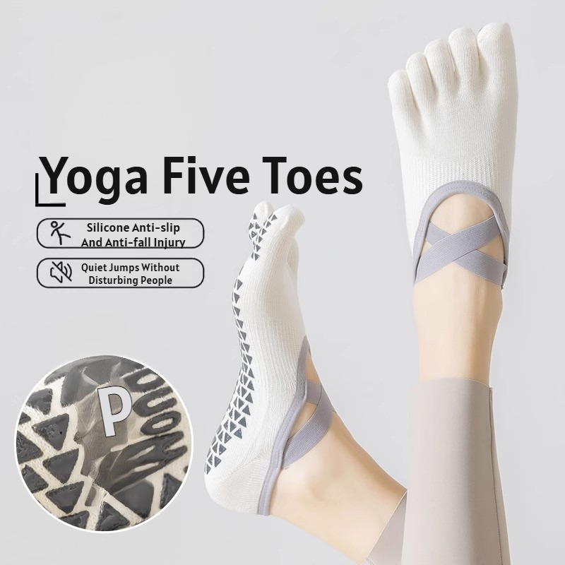 Pilates With Yoga - Summer thin five-finger yoga socks, indoor