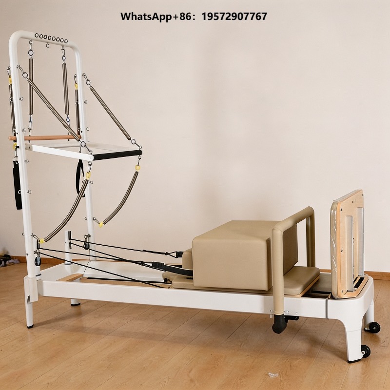 White Pilates Reformer Bed Cor - Pilates Yoga Loft ulasan dan harga