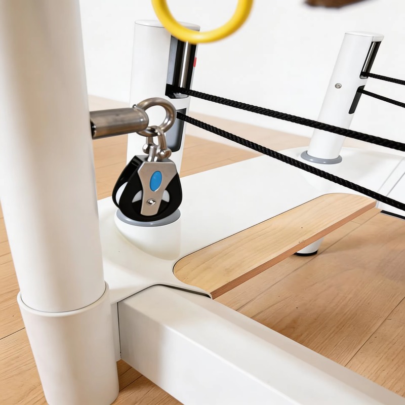 White Pilates Reformer Bed Cor - Pilates Yoga Loft ulasan dan harga