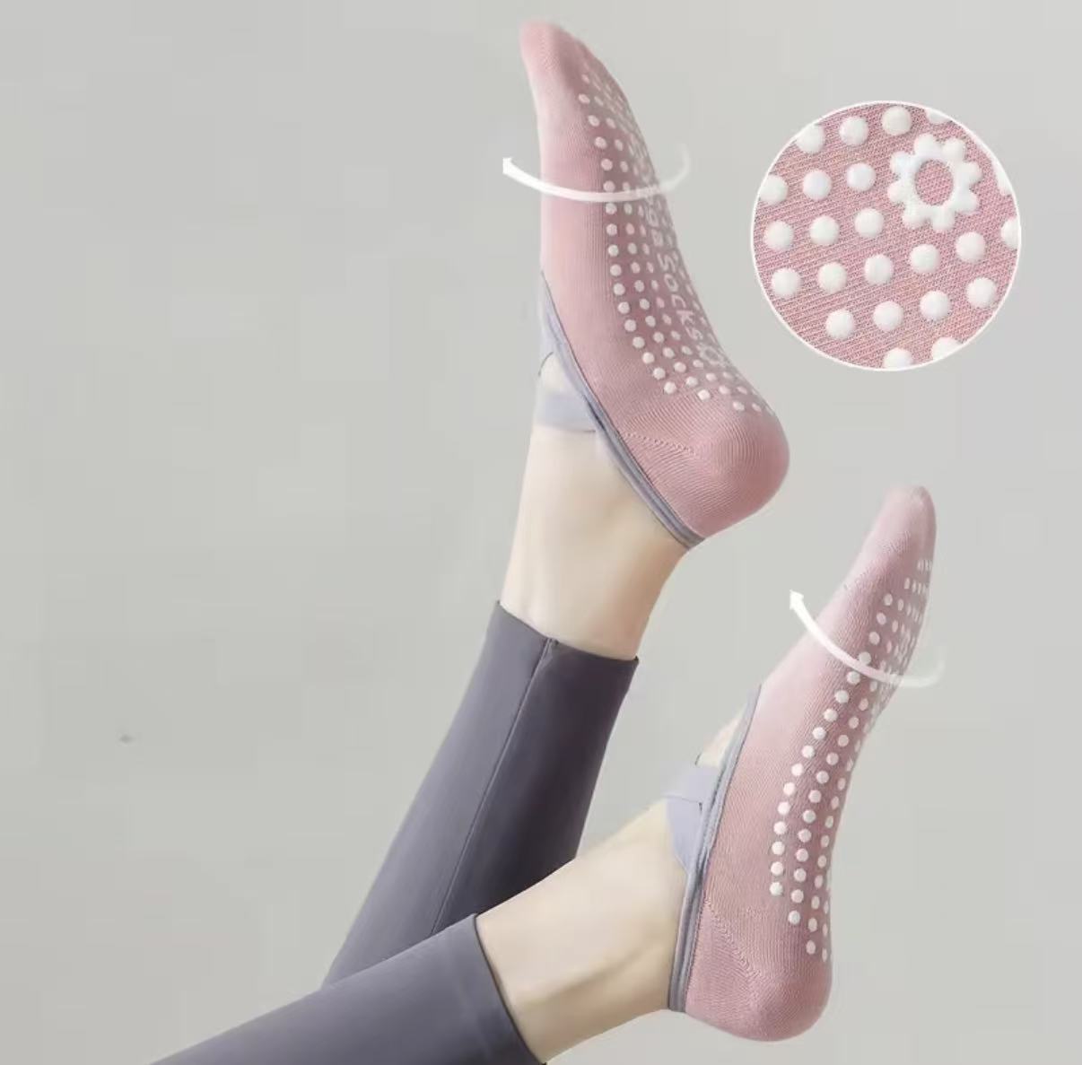 Women Yoga Sock Silicone Anti- - Pilates Yoga Ballet ulasan dan harga