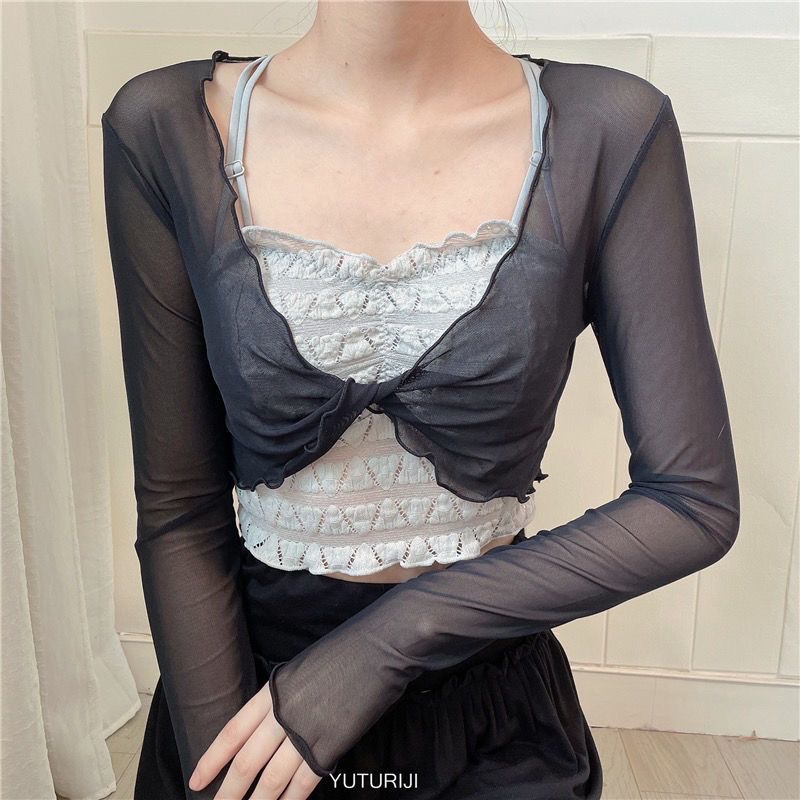 Women's Mesh Ballet Cover Up C - Pilates Yoga Ballet ulasan dan harga