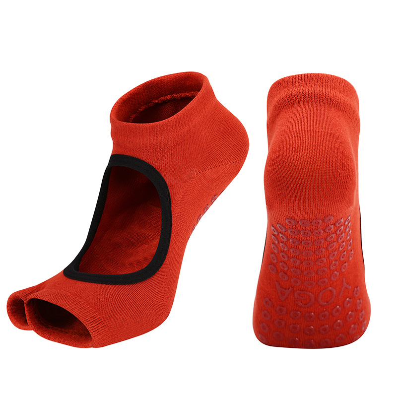 Split 2 Toe Yoga Socks Breatha - Pilates Yoga Ballet ulasan dan harga