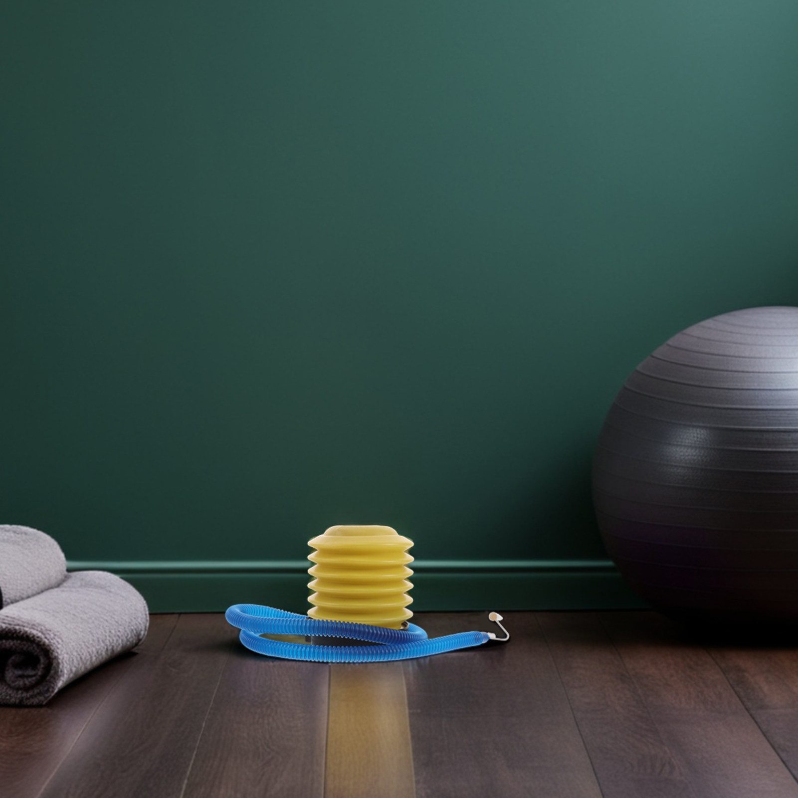 1Set Yoga Ball Pump Manual Foo - Pilates With Yoga ulasan dan harga