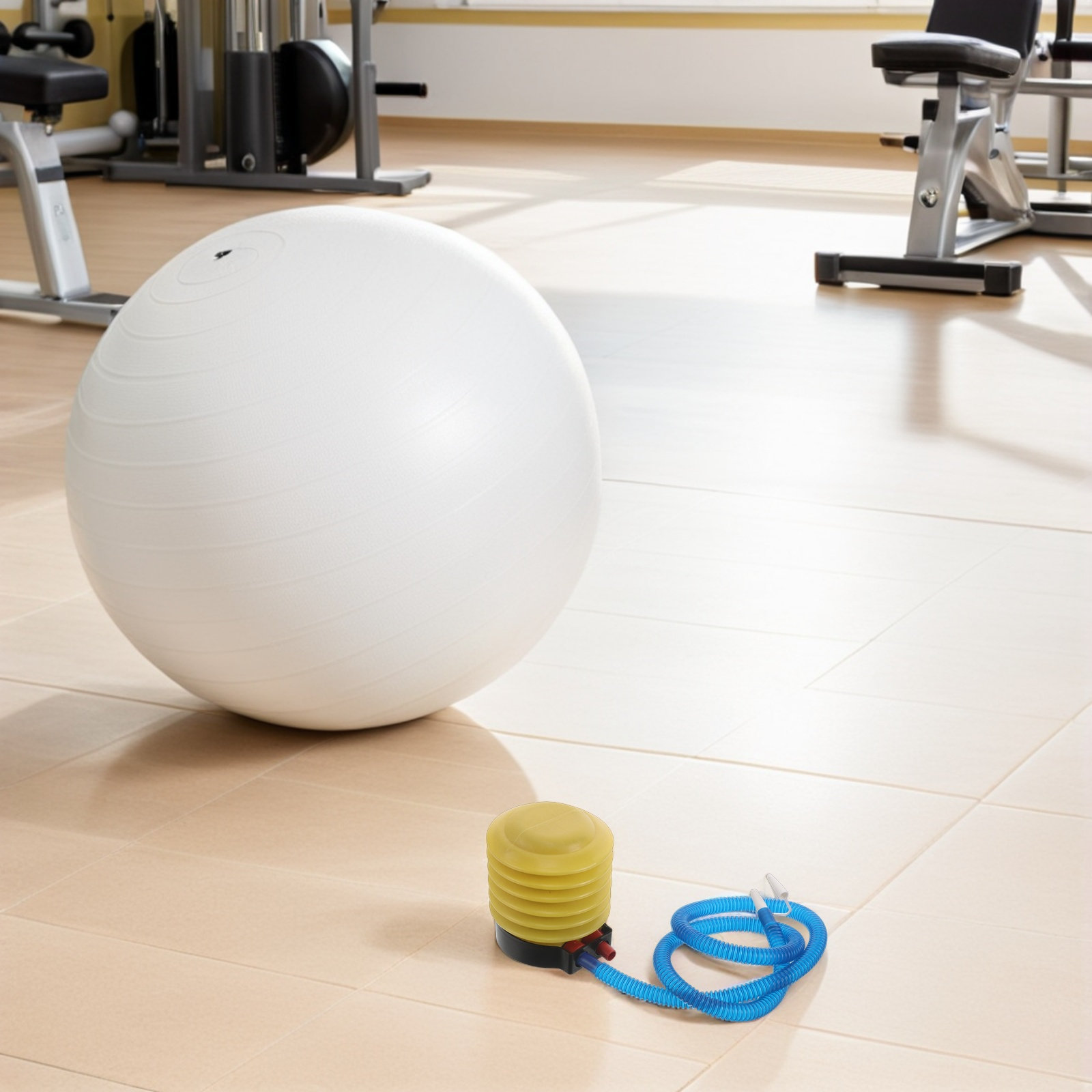 1Set Yoga Ball Pump Manual Foo - Pilates With Yoga ulasan dan harga
