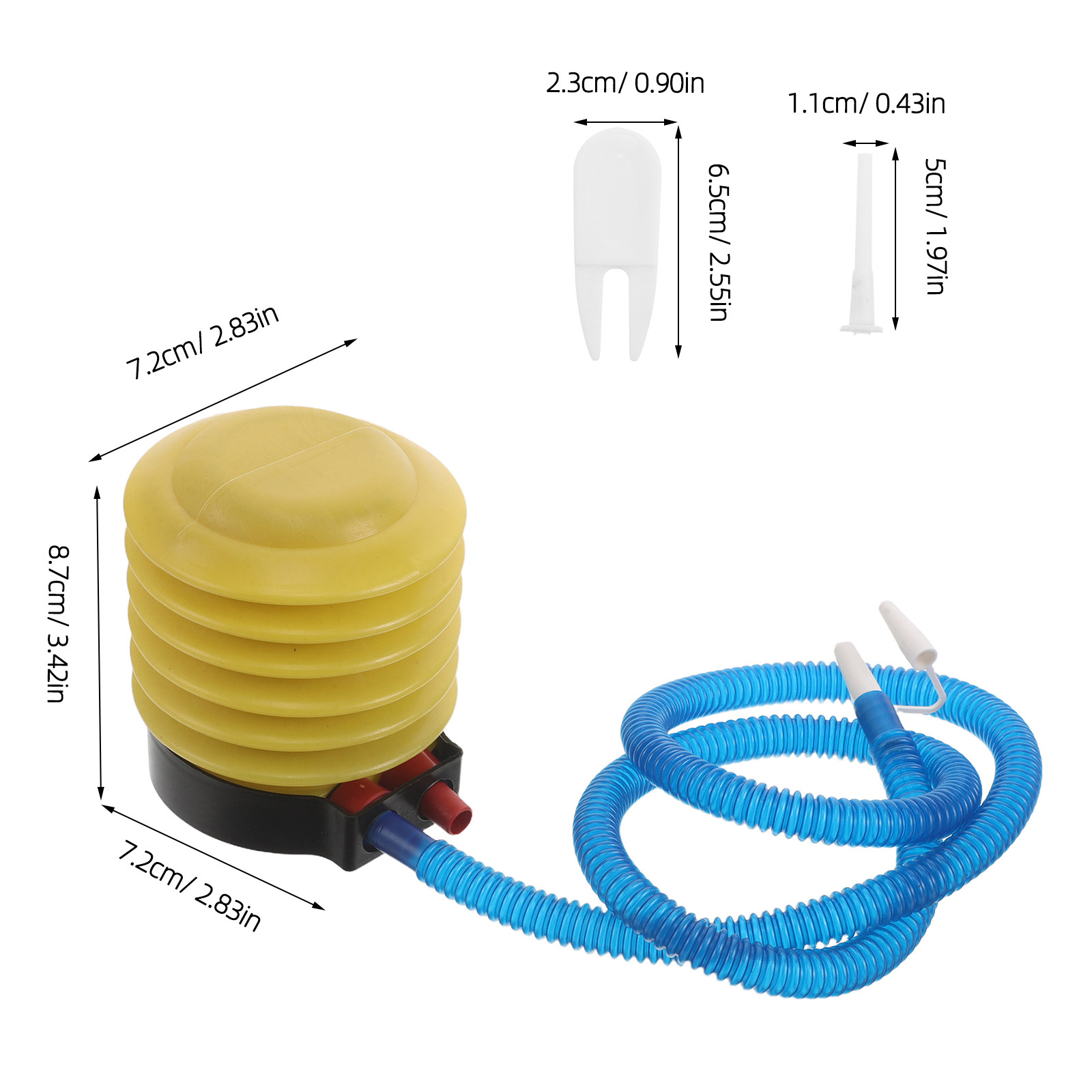 1Set Yoga Ball Pump Manual Foo - Pilates With Yoga ulasan dan harga