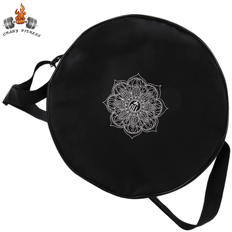 Yoga Wheel Bag Nylon Black Man - Pilates Yoga Circle ulasan dan harga