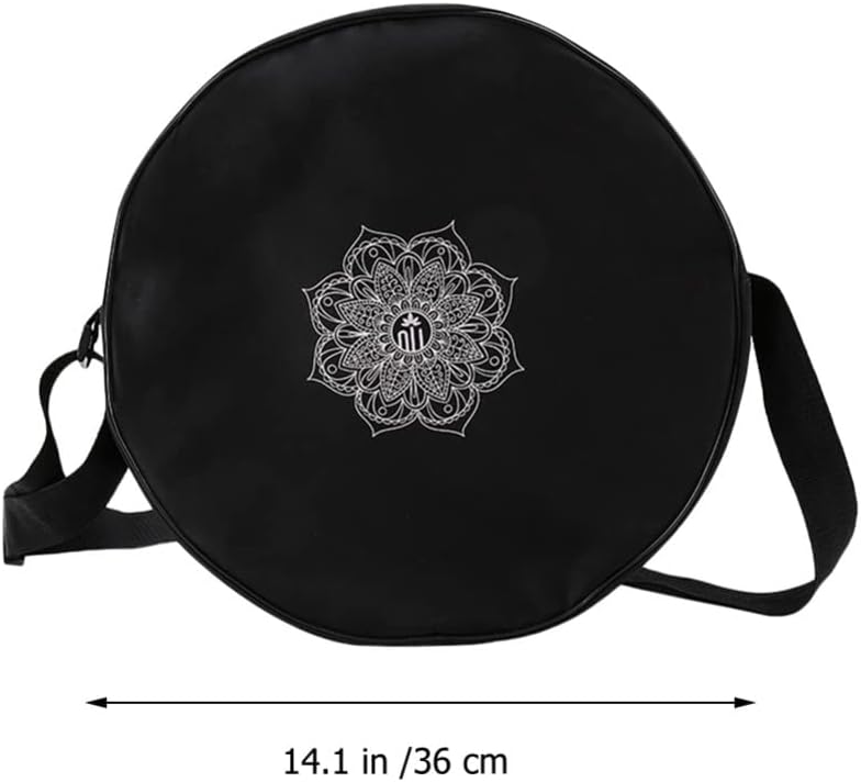 Yoga Wheel Bag Nylon Black Man - Pilates Yoga Circle ulasan dan harga