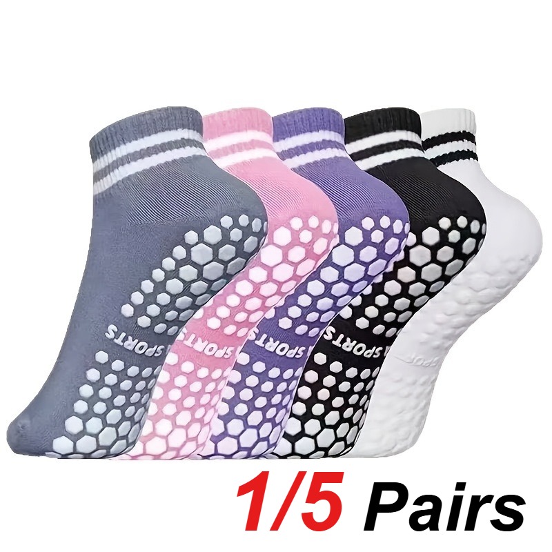 1/5 Pair Women's Silicone Anti - Pilates & Yoga Unleashed Studio Tuckahoe ulasan dan harga
