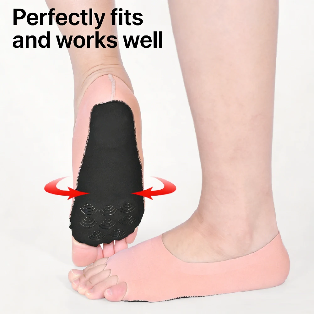 1Pair Toeless Yoga Socks for W - Pilates Yoga Ballet ulasan dan harga
