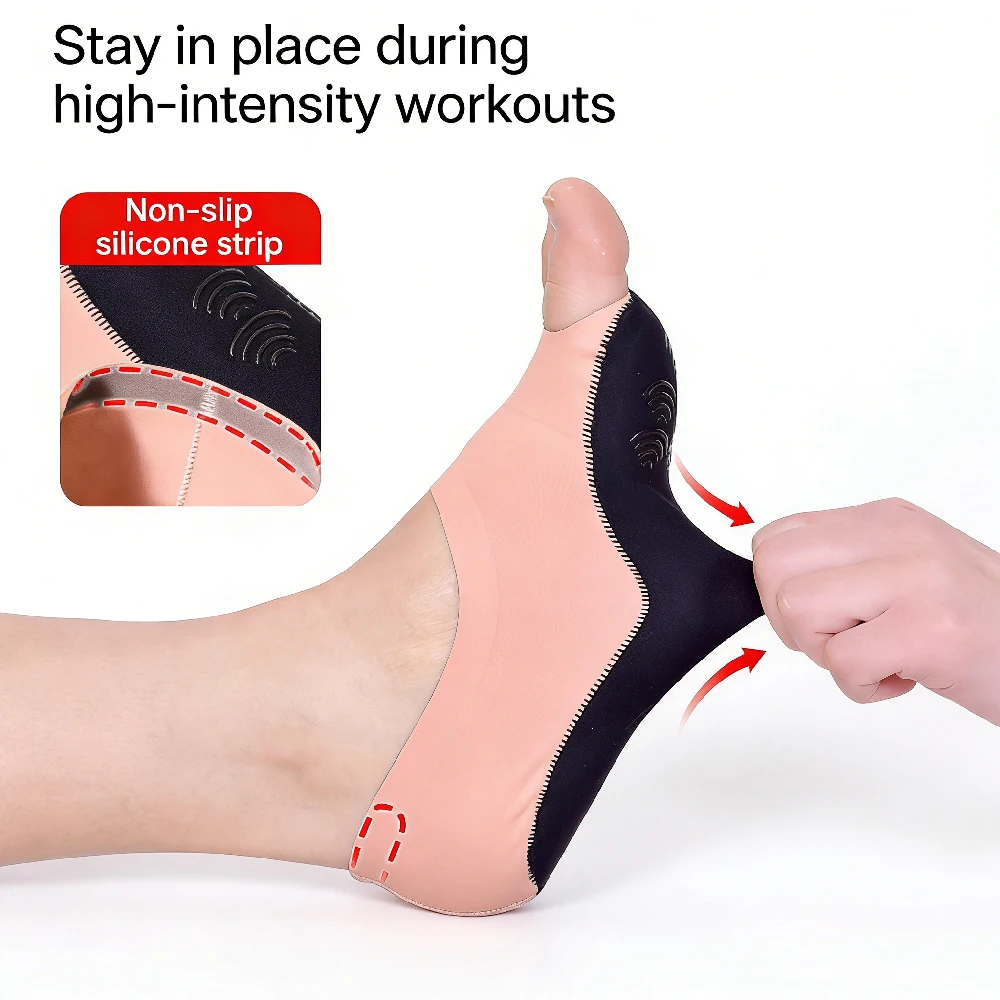 1Pair Toeless Yoga Socks for W - Pilates Yoga Ballet ulasan dan harga