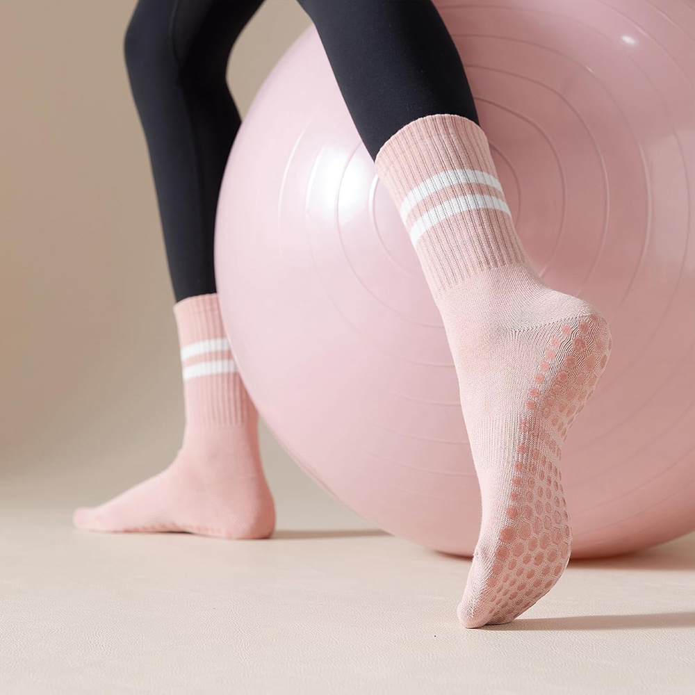 Yoga Pilates Socks with Grips  - Pilates Yoga Ballet ulasan dan harga