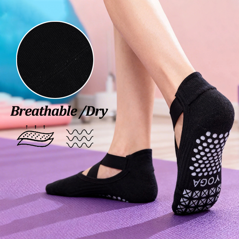 Women Non-Slip Yoga Socks Sili - Pilates Yoga Ballet ulasan dan harga