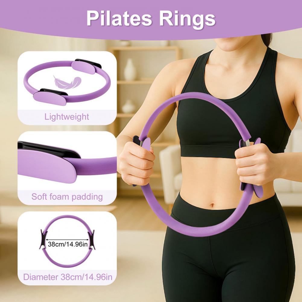 Women Yoga Fitness Ring Circle - Pilates Yoga Circle ulasan dan harga