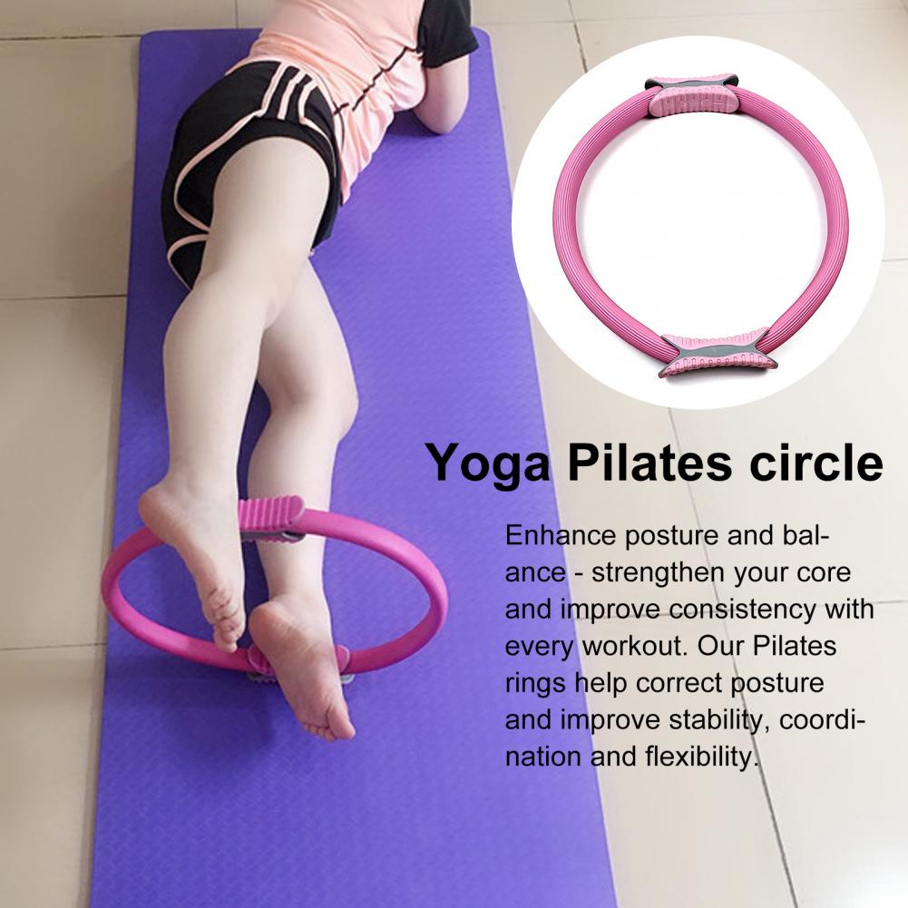 Elastic Pilates Ring Non-slip  - Pilates Yoga Circle ulasan dan harga