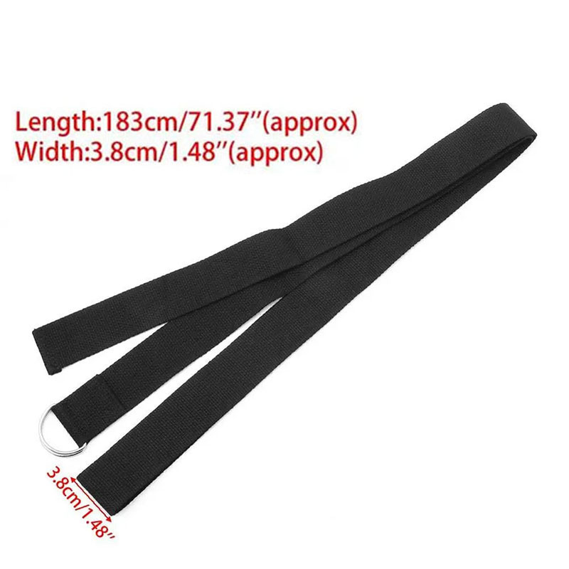 183*3.8cm Yoga Strap Cotton Ex - Pilates Yoga Circle ulasan dan harga