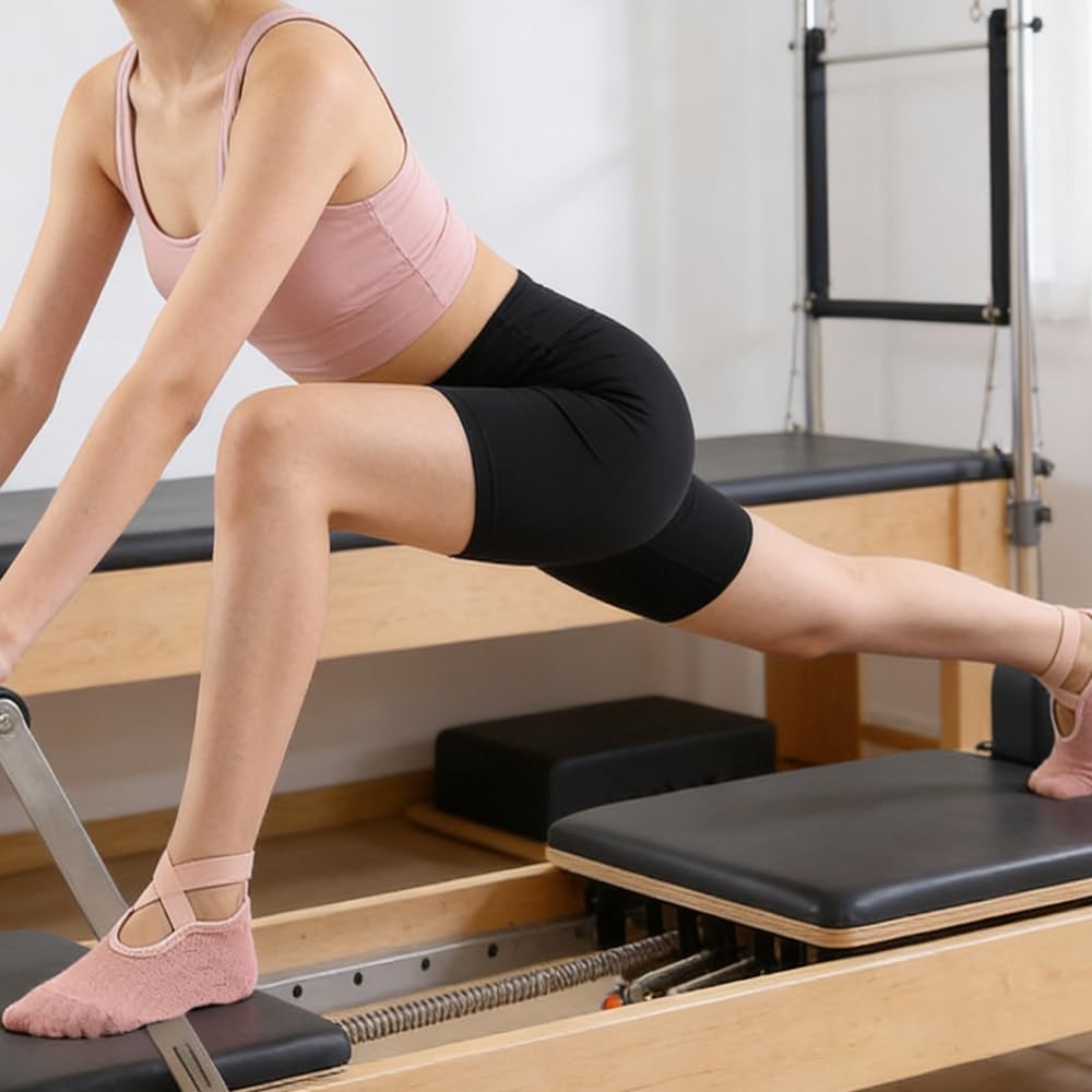 Yoga Socks with Anti-Slip Grip - Pilates Yoga Ballet ulasan dan harga
