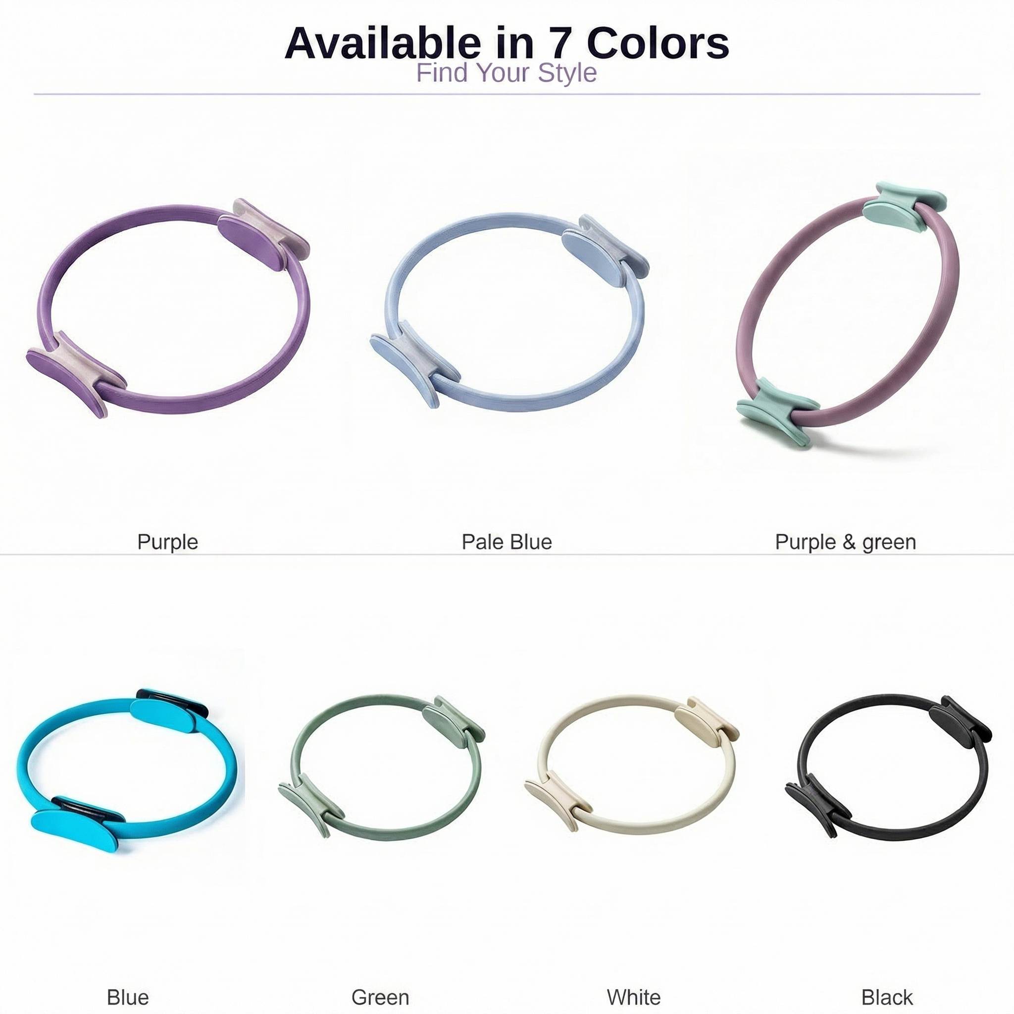 38cm Pilates Ring Yoga Magic C - Pilates Yoga Circle ulasan dan harga