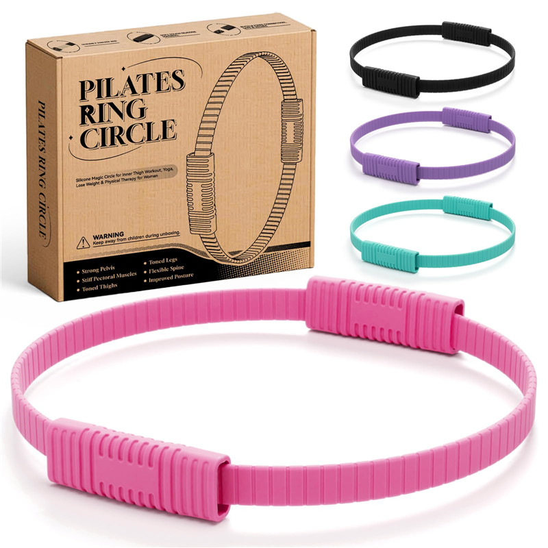Eco-Friendly Double Handle Sil - Pilates Yoga Circle ulasan dan harga
