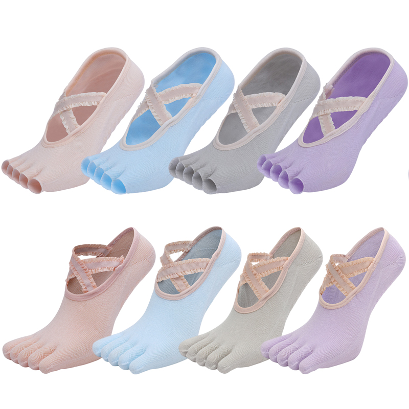 Five Finger Yoga Socks Lace Cr - Pilates Yoga Ballet ulasan dan harga