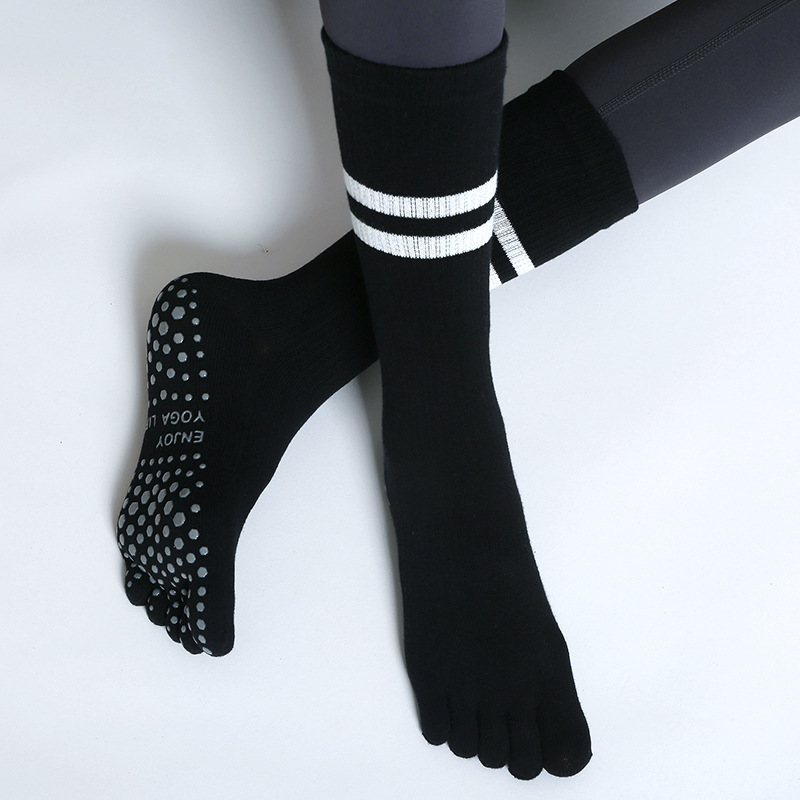Women Non-slip Five Fingers Yo - Pilates Yoga Ballet ulasan dan harga