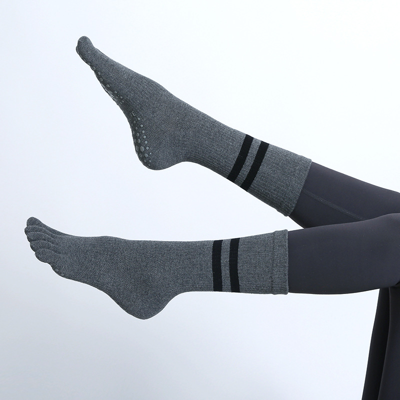 Women Non-slip Five Fingers Yo - Pilates Yoga Ballet ulasan dan harga